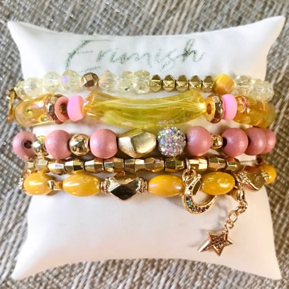 ERIMISH BRACELETS ⭐️New SUMMER ARRIVAL SUNNY GALAXY CHARM SPECIALTY STACK ⭐️ NWT - Picture 4 of 13